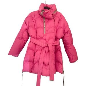 Women's Pink Puffer Jacket